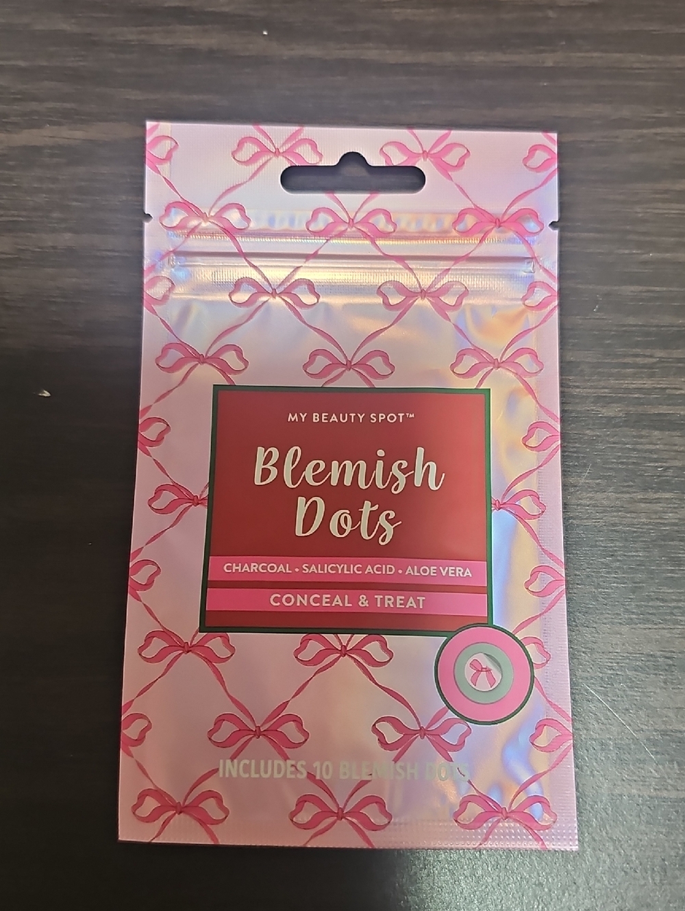 NIB 1 BAG Pink RIBBON Blemish Dots - Conceal & Treat BY MY BEAUTY SPOT
